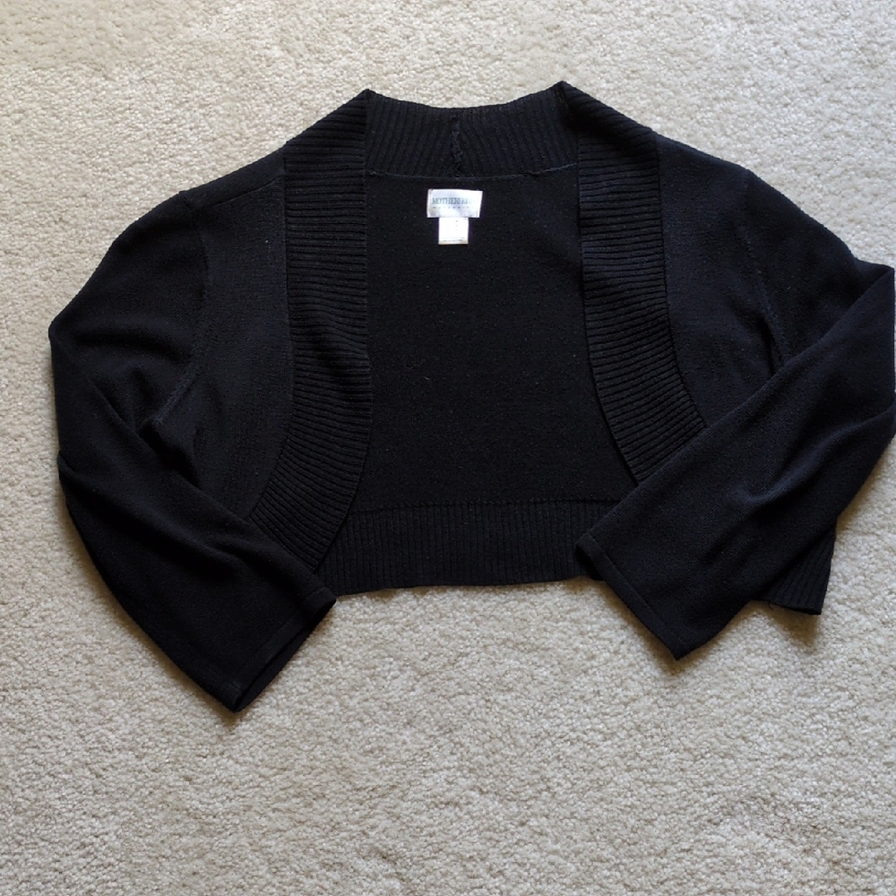 Motherhood Maternity Black Shrug Sweater